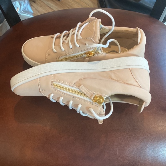 Giuseppe Zanotti Double Zipper London SidezUp Women's Sneakers in size 38 - Picture 6 of 13